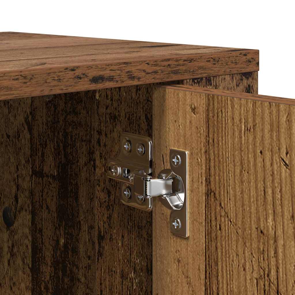 TV-kast Oud Hout 100 x 31,5 x 35 cm Bewerkt hout