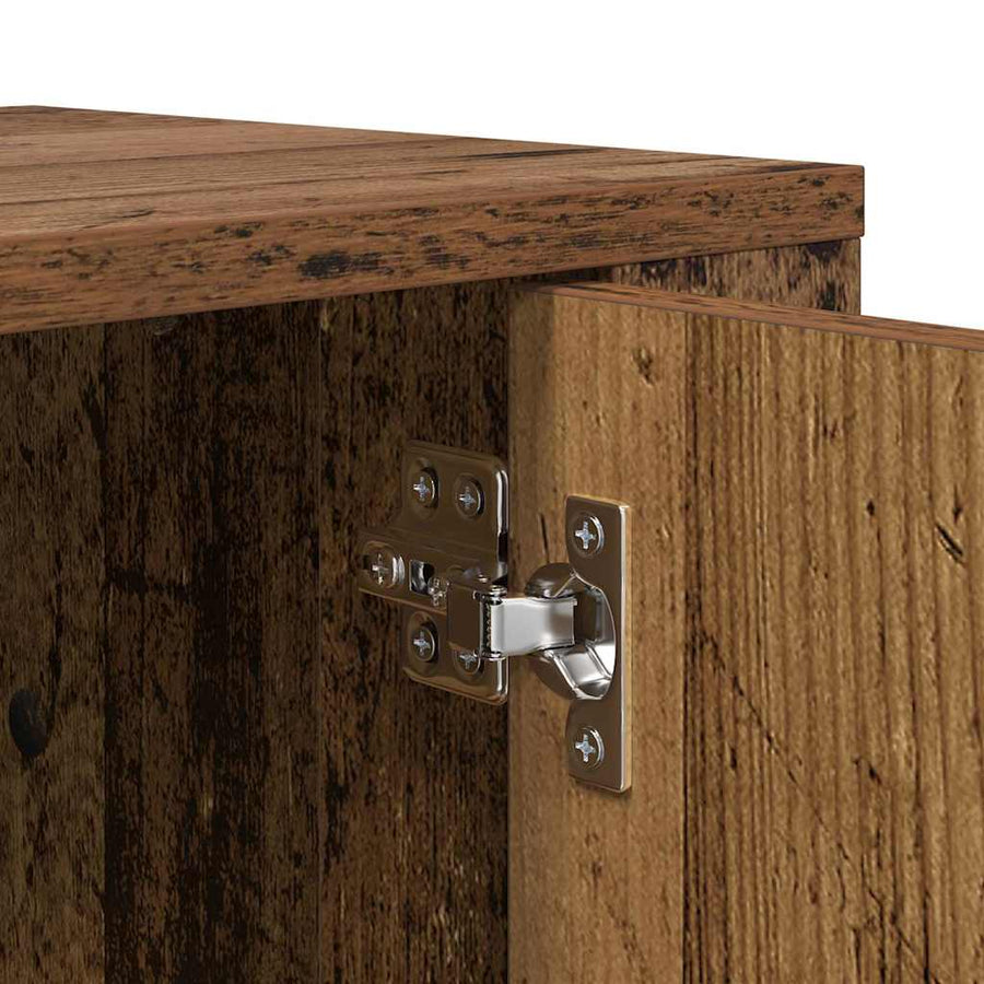 TV-kast Oud Hout 100 x 31,5 x 35 cm Bewerkt hout