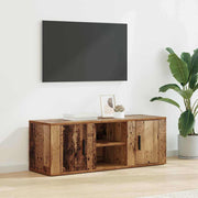 Tv-kast 100x31,5x35 cm bewerkt hout