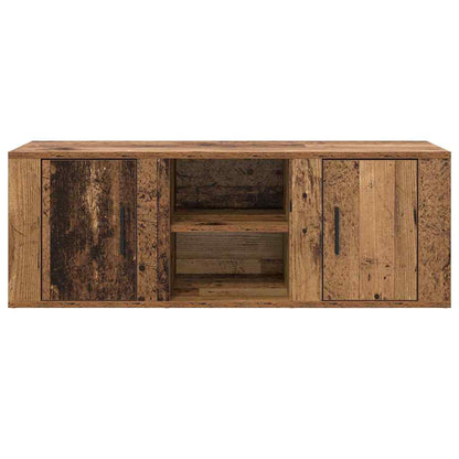 TV-kast Oud Hout 100 x 31,5 x 35 cm Bewerkt hout