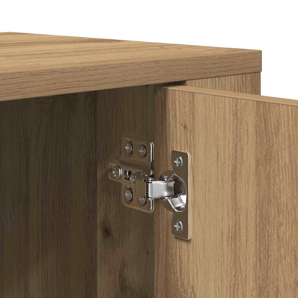 TV-kast Artisan Eiken 100 x 31,5 x 35 cm Bewerkt hout
