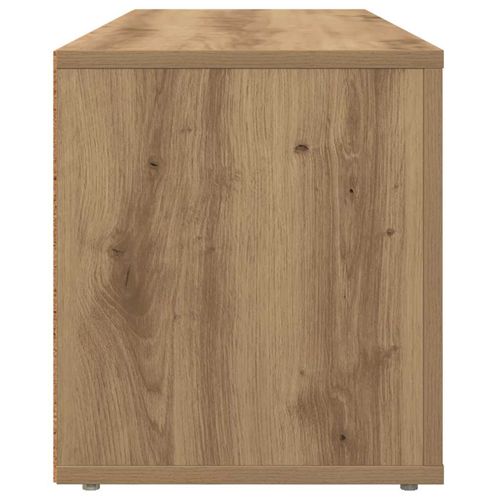TV-kast Artisan Eiken 100 x 31,5 x 35 cm Bewerkt hout