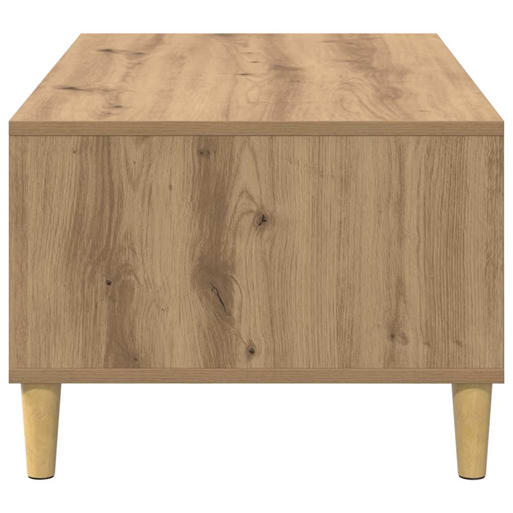 Salontafel Artisan Eiken 90 x 50 x 26.5 cm Bewerkt hout