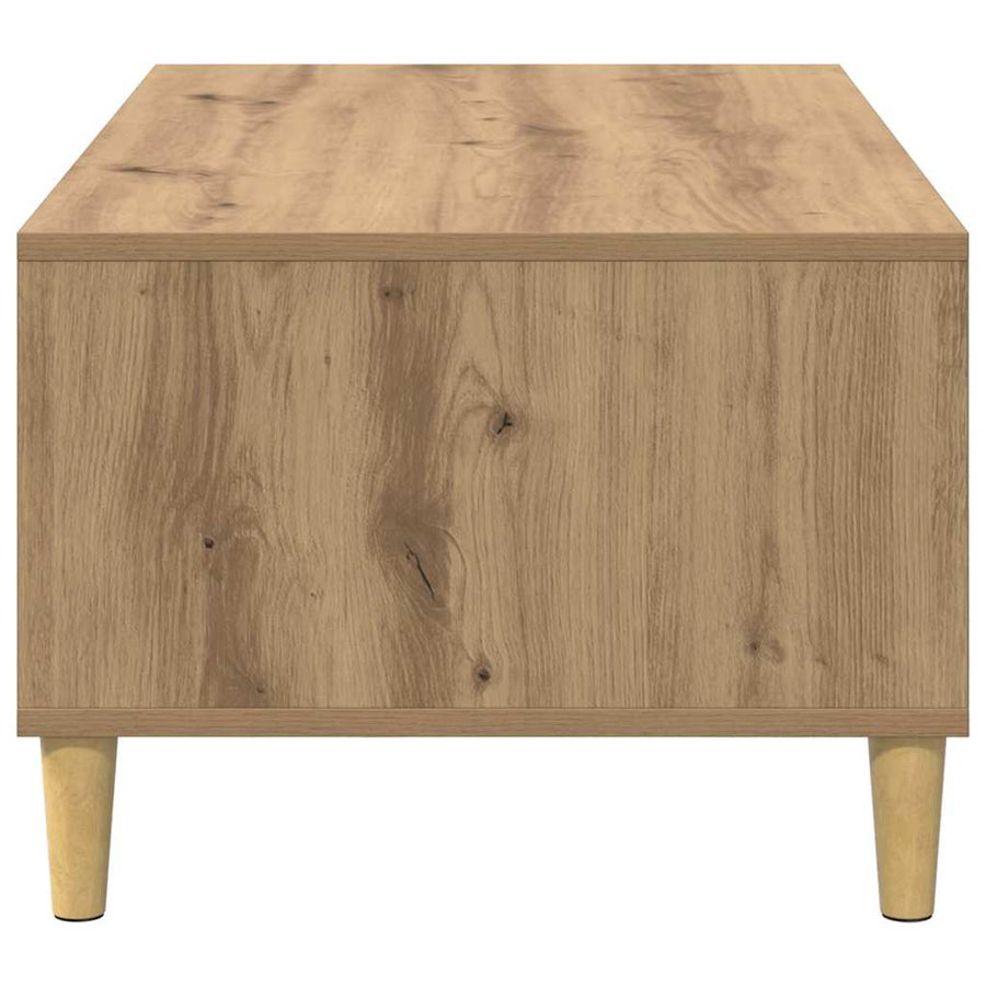 Salontafel Artisan Eiken 90 x 50 x 26.5 cm Bewerkt hout