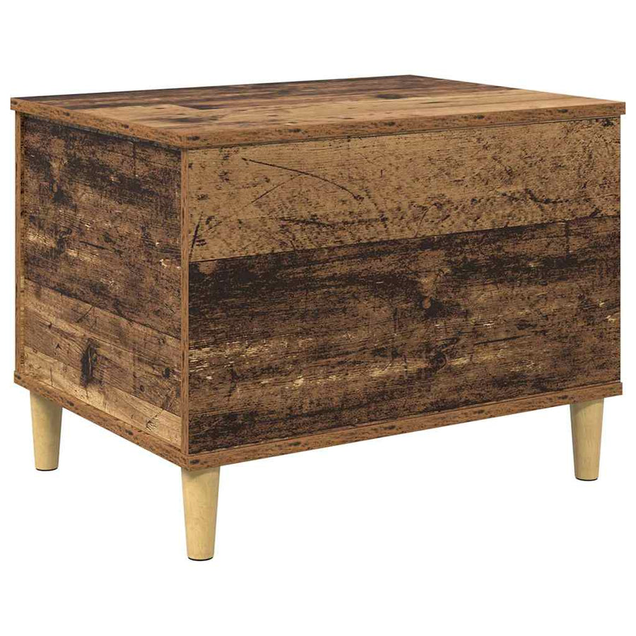Nachtkastje Oud hout 60 x 44.5 x 45 cm Bewerkt hout