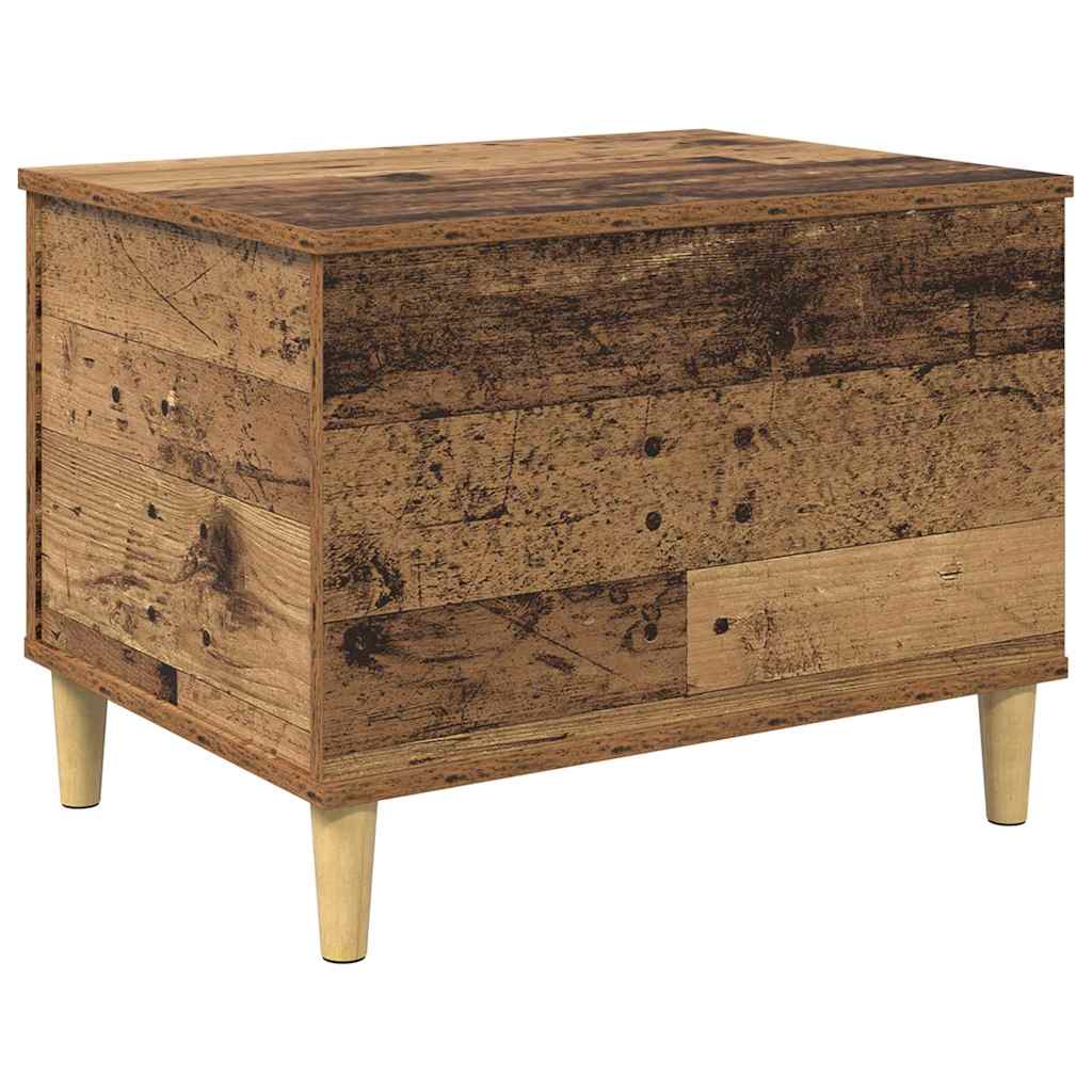 Nachtkastje Oud hout 60 x 44.5 x 45 cm Bewerkt hout