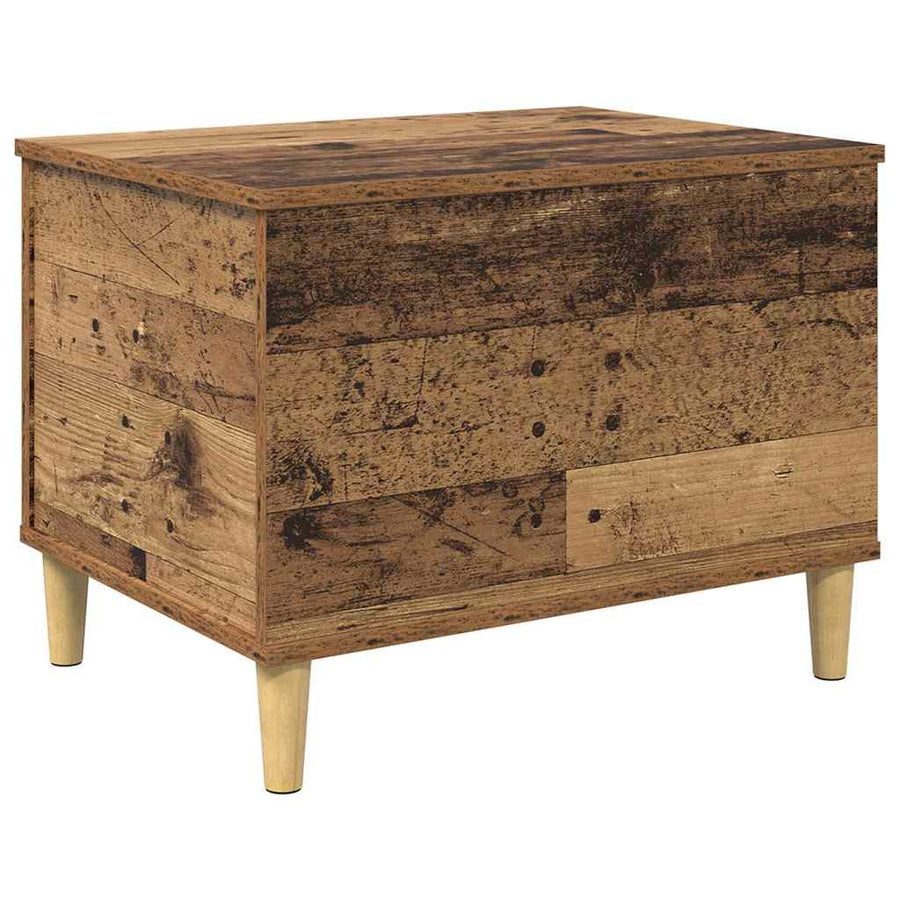 Nachtkastje Oud hout 60 x 44.5 x 45 cm Bewerkt hout