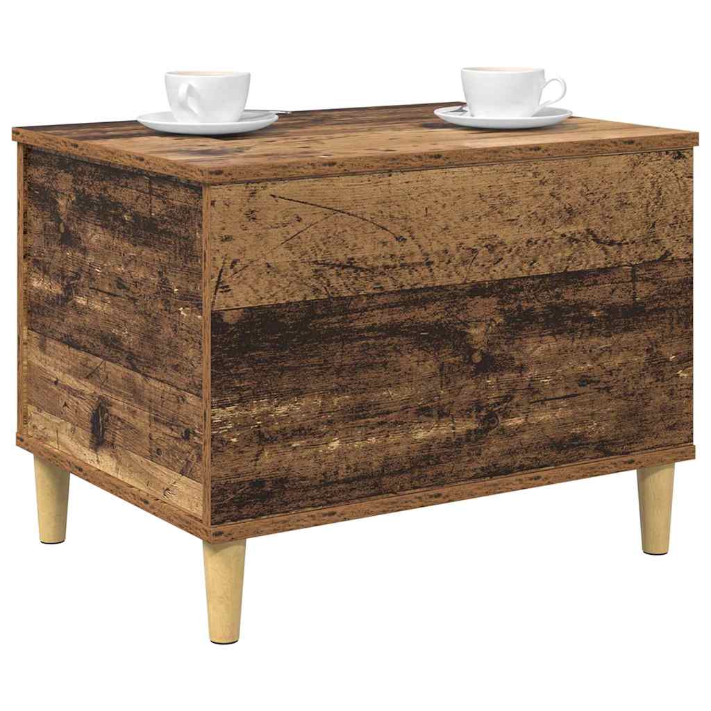 Nachtkastje Oud hout 60 x 44.5 x 45 cm Bewerkt hout
