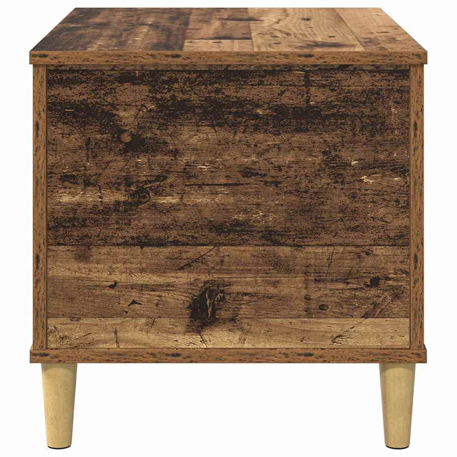 Nachtkastje Oud hout 60 x 44.5 x 45 cm Bewerkt hout
