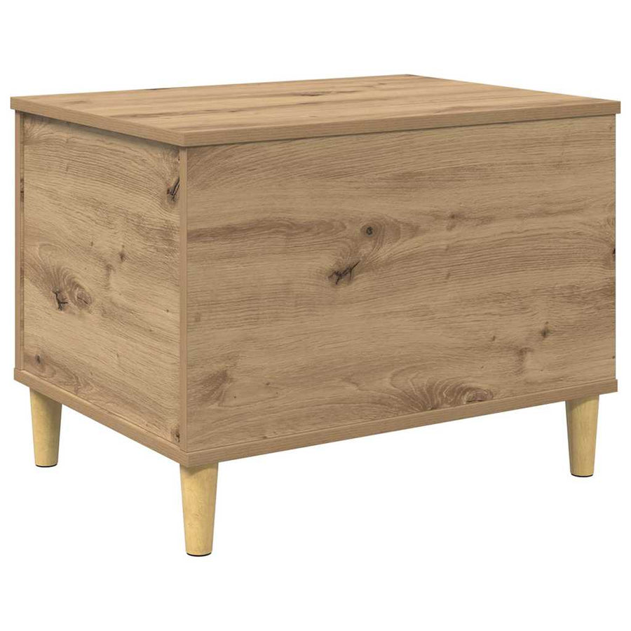 Nachtkastje artisanaal eikenkleurig 60 x 44.5 x 45 cm