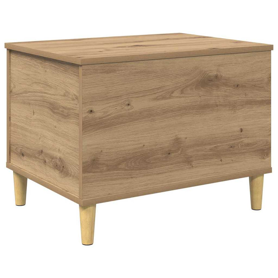 Nachtkastje artisanaal eikenkleurig 60 x 44.5 x 45 cm
