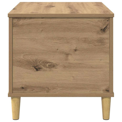 Nachtkastje artisanaal eikenkleurig 60 x 44.5 x 45 cm