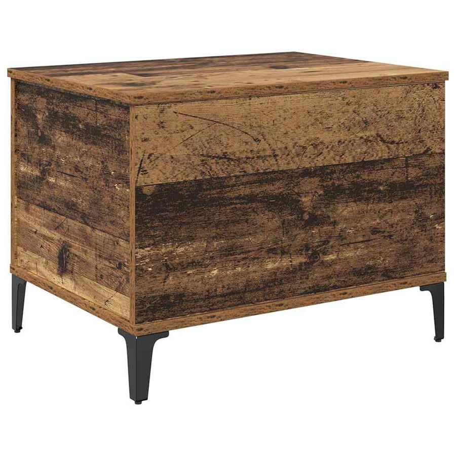 Salontafel Oud hout 60 x 44.5 x 45 cm Bewerkt hout