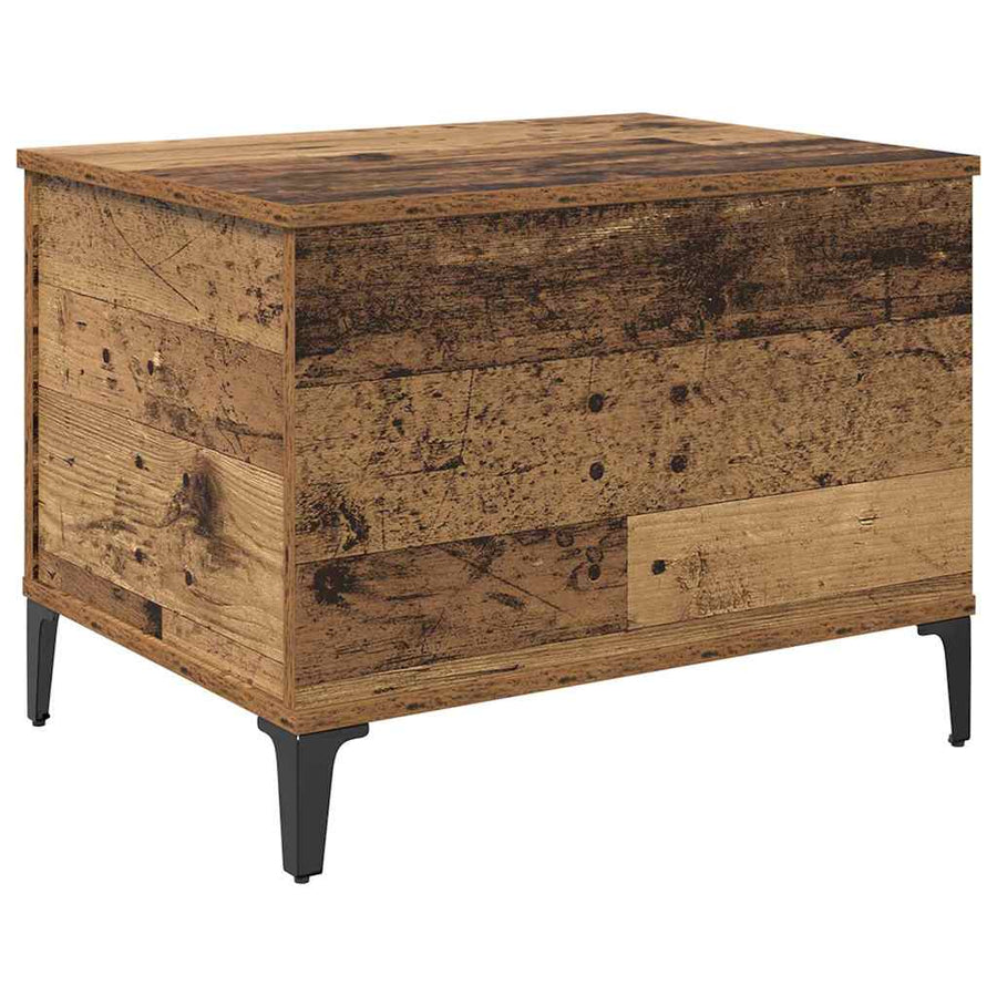 Salontafel Oud hout 60 x 44.5 x 45 cm Bewerkt hout
