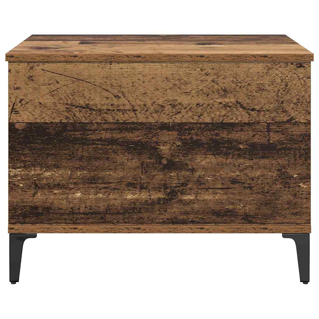 Salontafel Oud hout 60 x 44.5 x 45 cm Bewerkt hout
