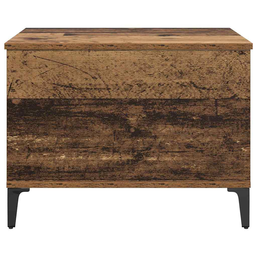 Salontafel Oud hout 60 x 44.5 x 45 cm Bewerkt hout