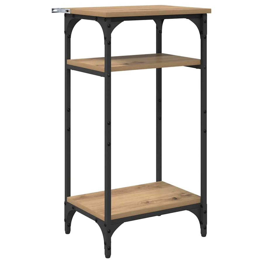 Bijzettafel Artisan Eiken 40 x 30 x 75 cm Bewerkt hout