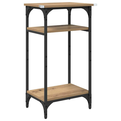 Bijzettafel Artisan Eiken 40 x 30 x 75 cm Bewerkt hout