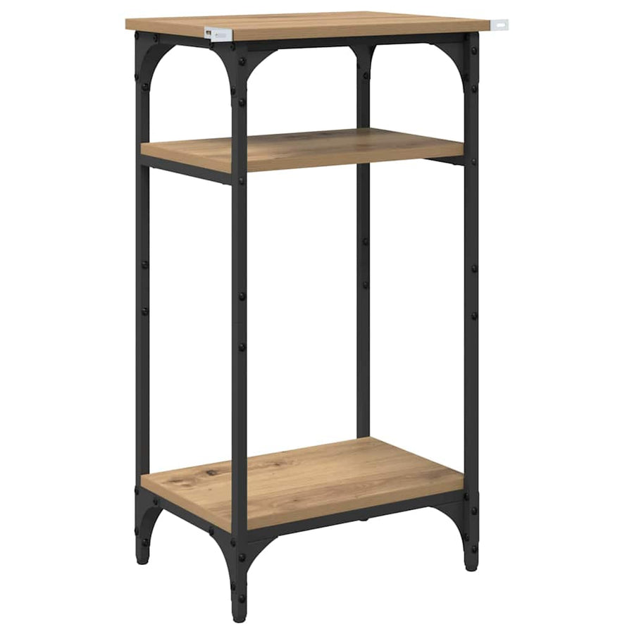 Bijzettafel Artisan Eiken 40 x 30 x 75 cm Bewerkt hout
