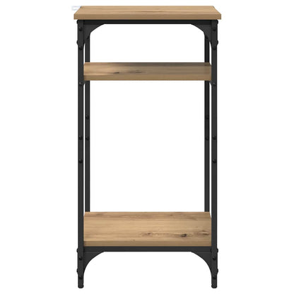 Bijzettafel Artisan Eiken 40 x 30 x 75 cm Bewerkt hout