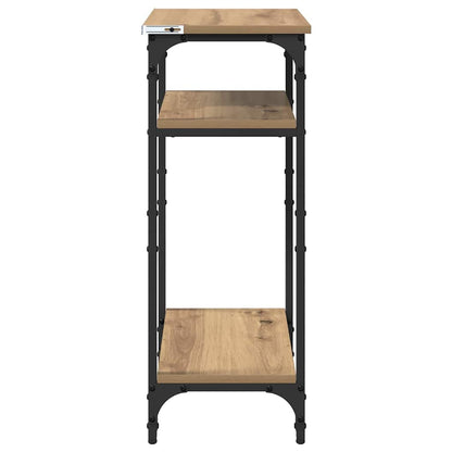 Bijzettafel Artisan Eiken 40 x 30 x 75 cm Bewerkt hout