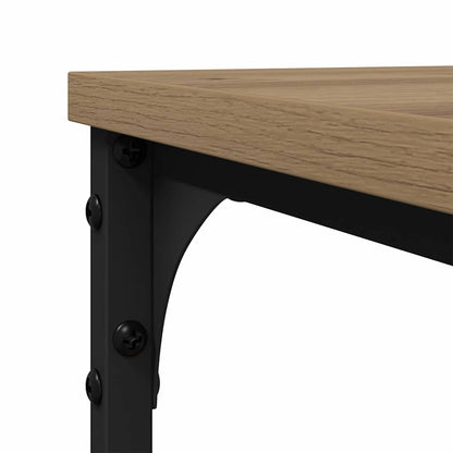 Bijzettafel Artisan Eiken 50 x 35 x 52 cm Bewerkt hout