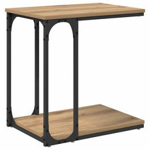 Bijzettafel Artisan Eiken 50 x 35 x 52 cm Bewerkt hout