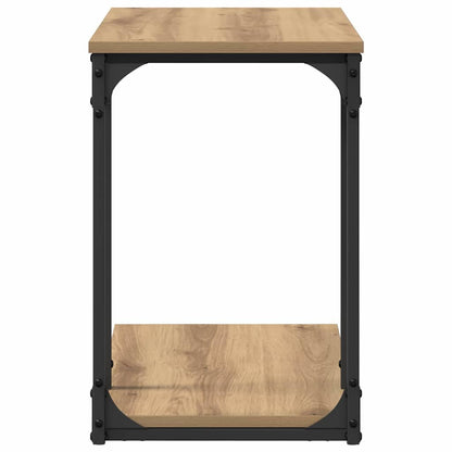 Bijzettafel Artisan Eiken 50 x 35 x 52 cm Bewerkt hout