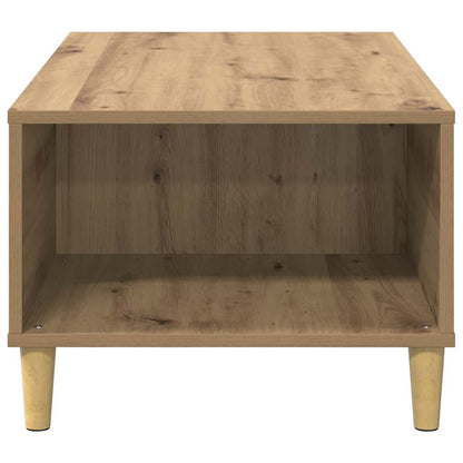 Salontafel met lade Artisan Eiken 90 x 50 x 35 cm Bewerkt hout