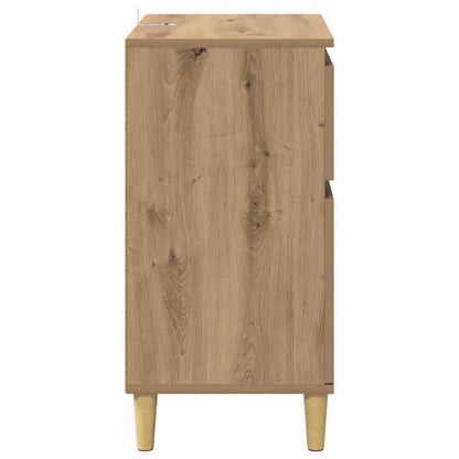 Dressoir met lade Artisan Eiken 60 x 35 x 70 cm Bewerkt hout