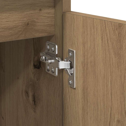 Dressoir Artisan Eiken 60 x 35 x 70 cm Gemonteerd hout en ijzer