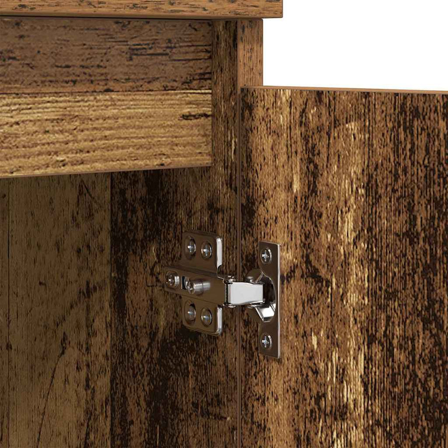 Dressoir Oud hout 35 x 60 x 70 cm Bewerkt hout