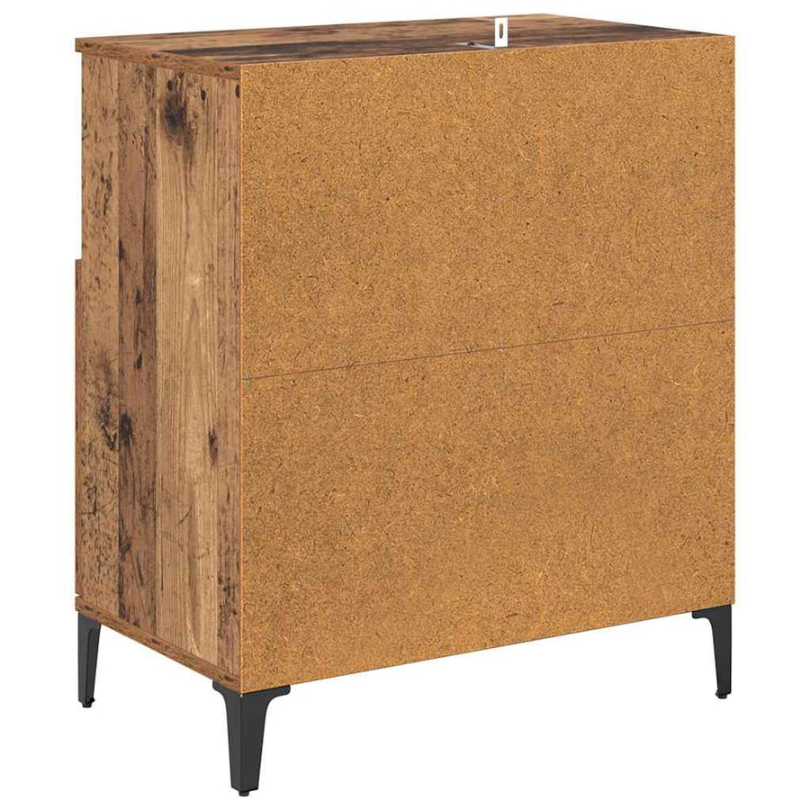 Dressoir Oudhout 60 x 35 x 70 cm Bewerkt hout