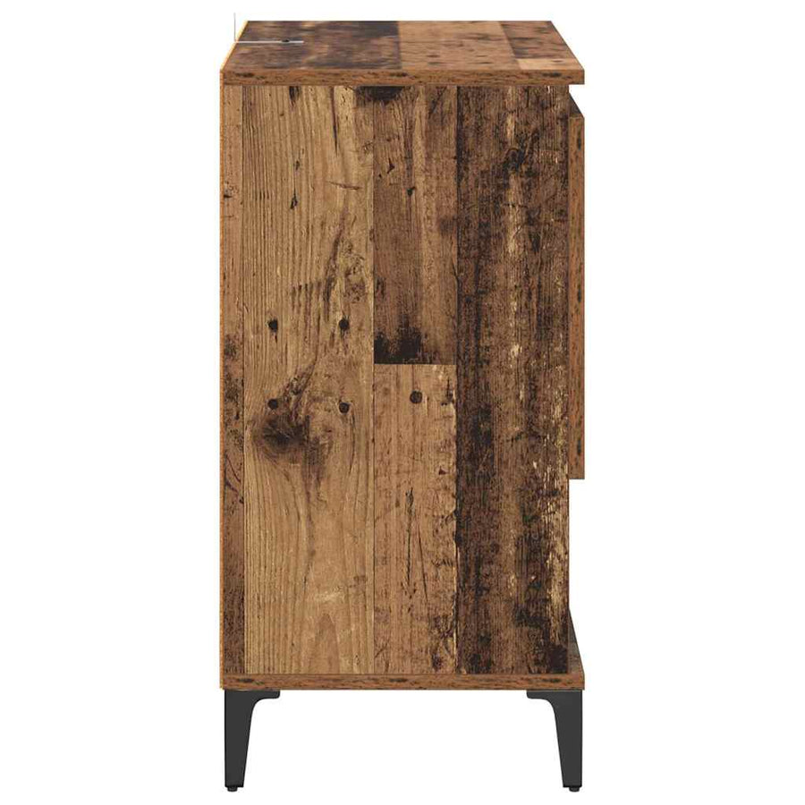 Dressoir Oudhout 60 x 35 x 70 cm Bewerkt hout