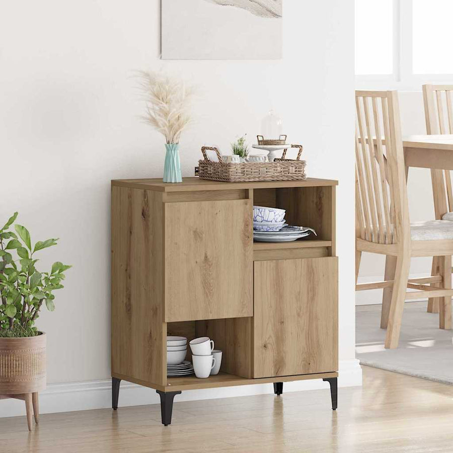 Dressoir Artisan Eiken 60 x 35 x 70 cm Bewerkt hout