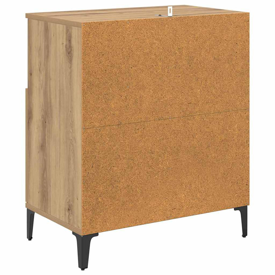 Dressoir Artisan Eiken 60 x 35 x 70 cm Bewerkt hout