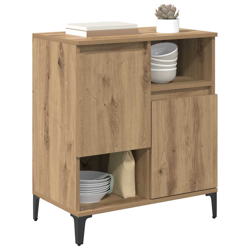 Dressoir Artisan Eiken 60 x 35 x 70 cm Bewerkt hout