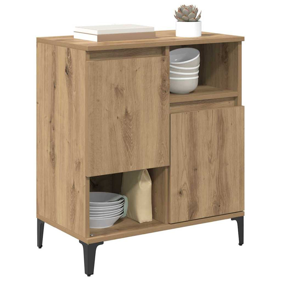 Dressoir Artisan Eiken 60 x 35 x 70 cm Bewerkt hout