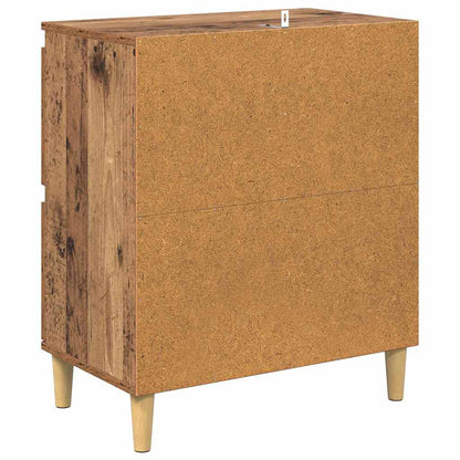 Dressoir Oud Hout 60 x 35 x 70 cm Bewerkt hout