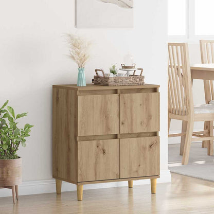 Dressoir Artisan Eiken 60 x 35 x 70 cm Bewerkt hout