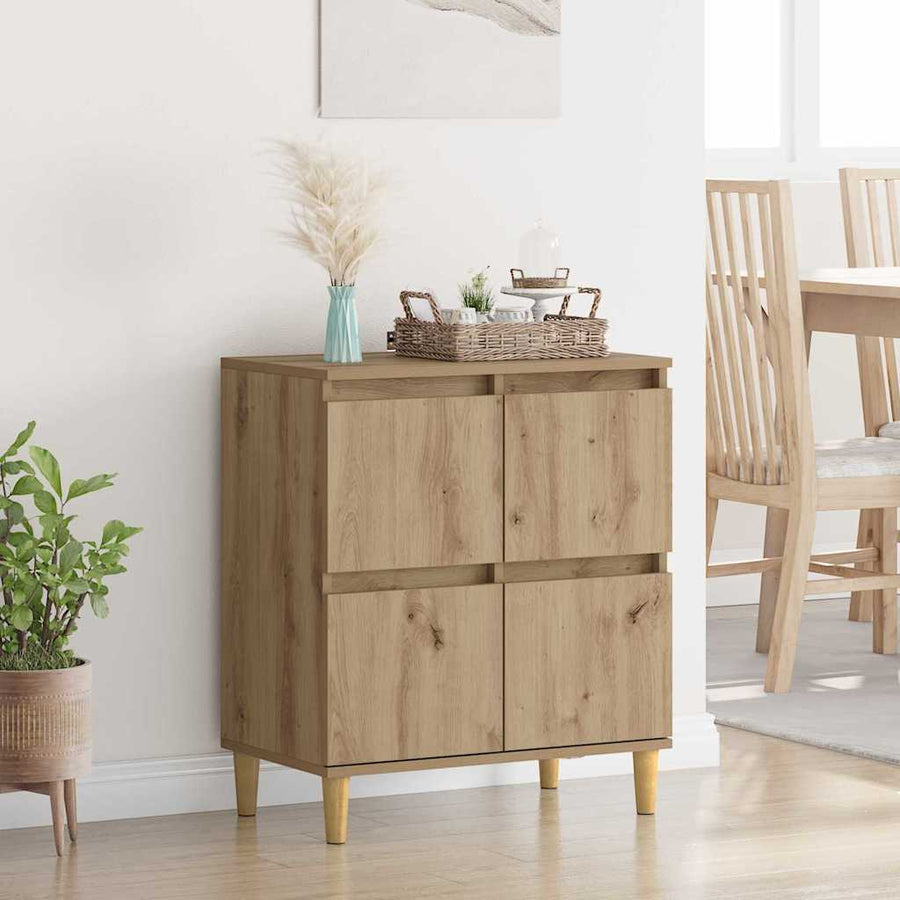 Dressoir Artisan Eiken 60 x 35 x 70 cm Bewerkt hout