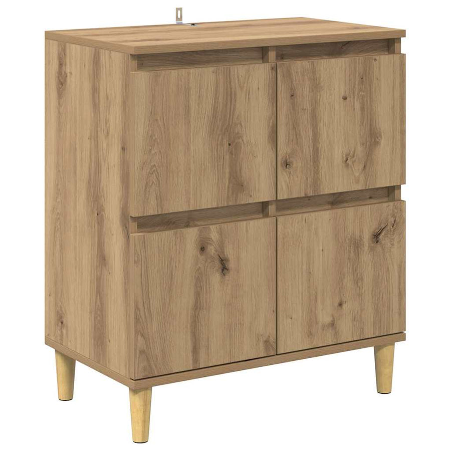 Dressoir Artisan Eiken 60 x 35 x 70 cm Bewerkt hout