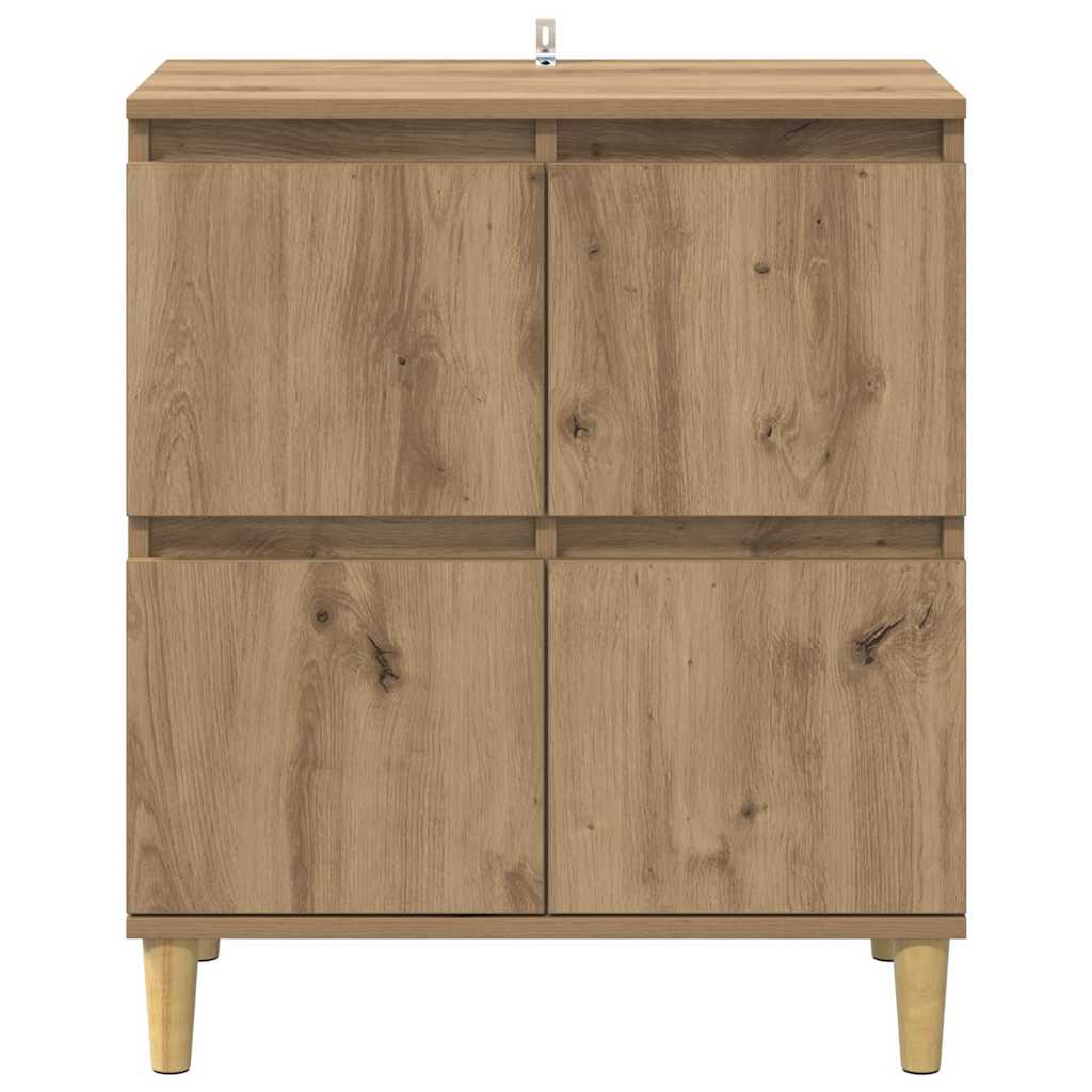 Dressoir Artisan Eiken 60 x 35 x 70 cm Bewerkt hout