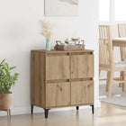 Sideboard Artisan Oak 60 x 35 x 70 cm Assembled wood and iron