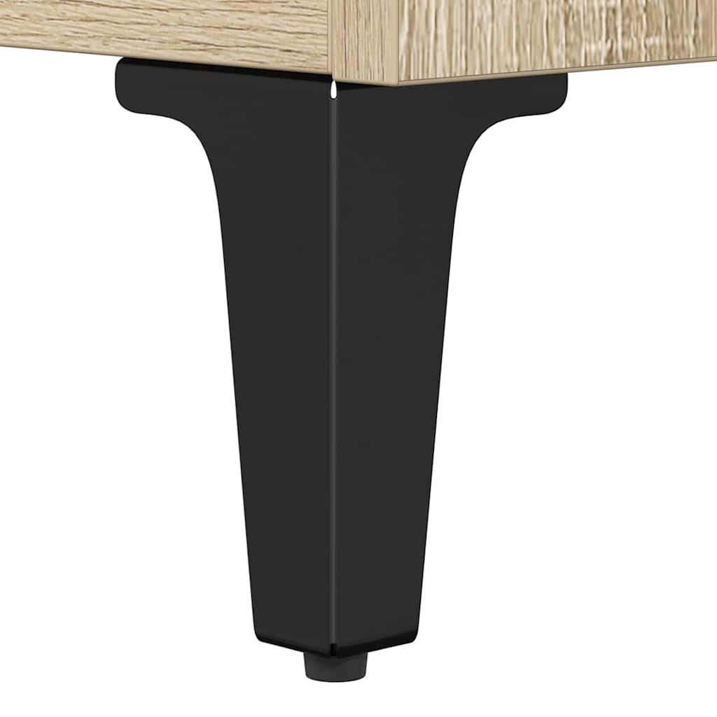 Wastafelkast met plank met opslag Sonoma Eiken 80 x 33 x 60 cm