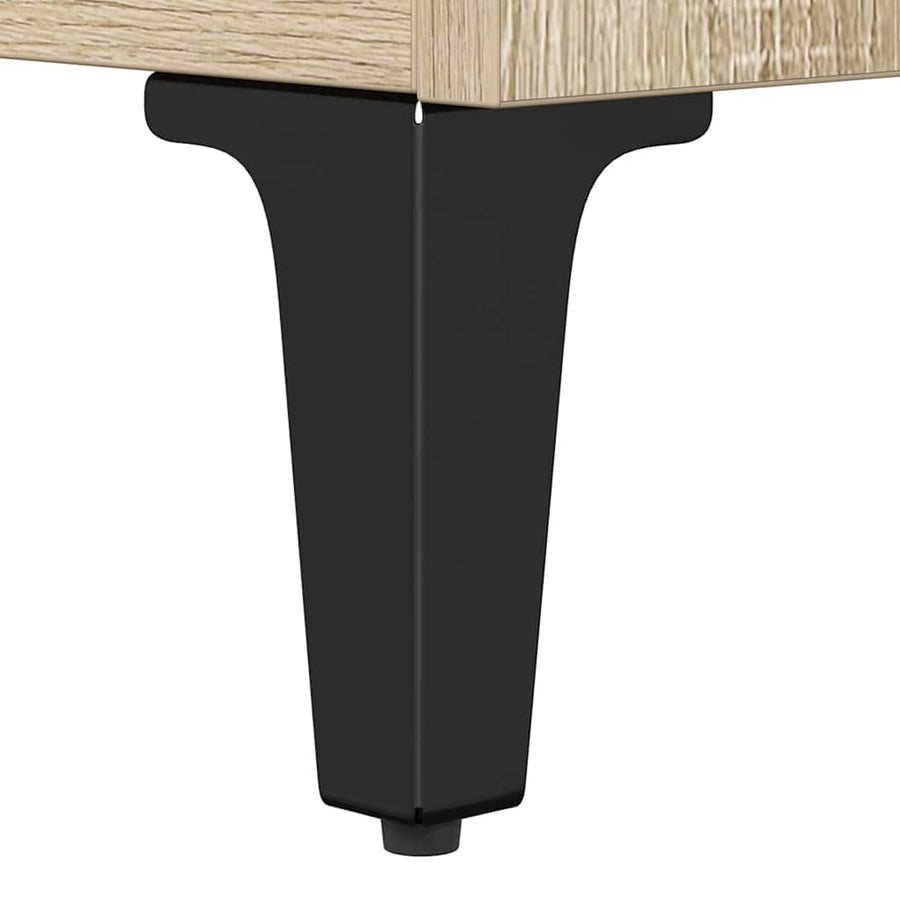 Wastafelkast met plank met opslag Sonoma Eiken 80 x 33 x 60 cm