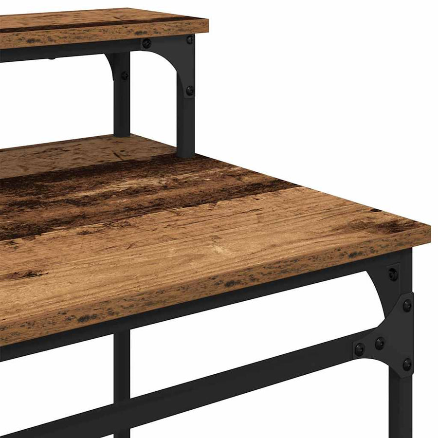 Bureau Oud Hout 100 x 50 x 90 cm Bewerkt hout