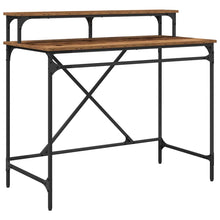 Bureau Oud Hout 100 x 50 x 90 cm Bewerkt hout