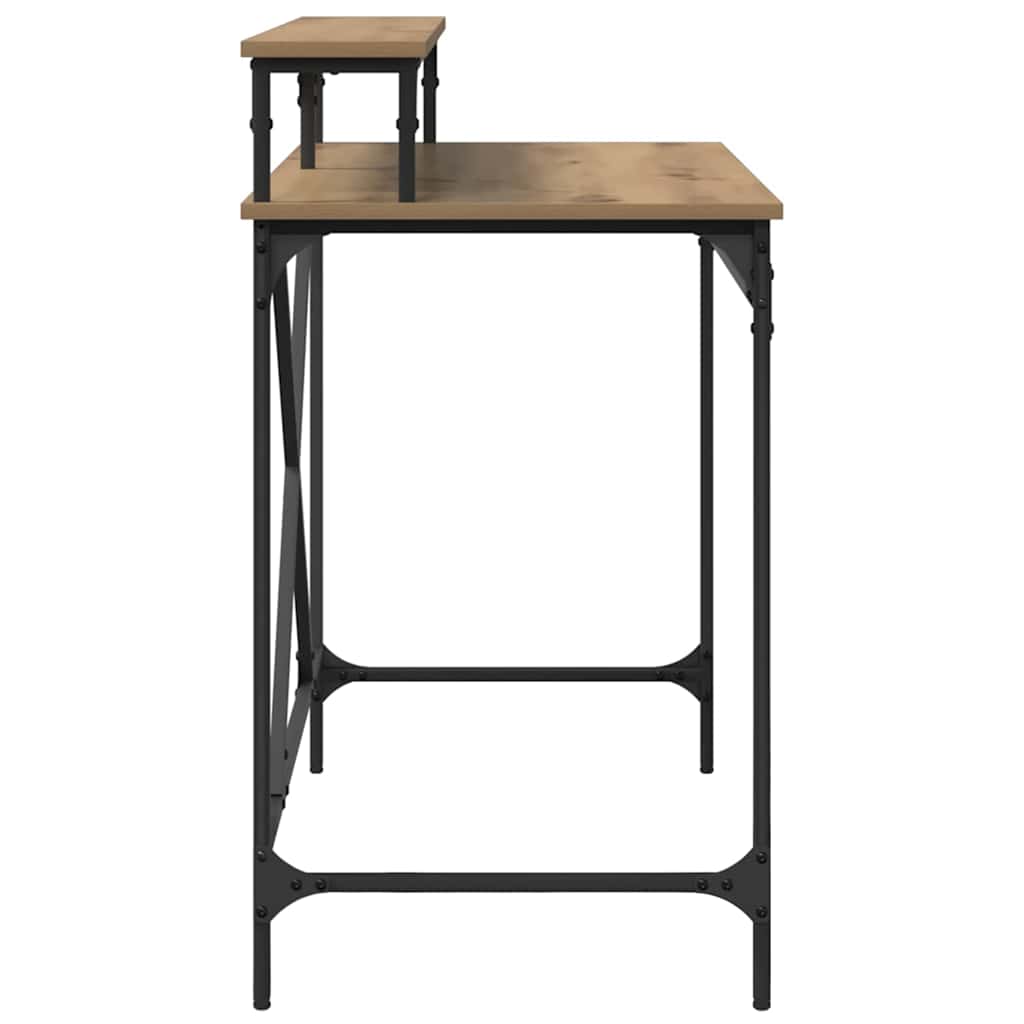 Bureau Artisan Eiken 100 x 50 x 90 cm Bewerkt hout