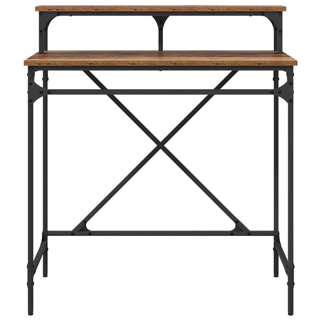 Bureau Oud Hout 80 x 50 x 90 cm Bewerkt hout